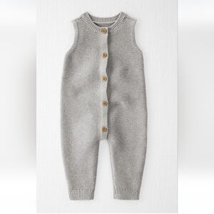 Little Planet by Carter's Baby Organic Cotton Sweater Knit Button-Front Jumpsuit